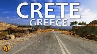 Crete, Greece - Scenic Drive From Panasos to Gortyna, Amazing Views of the Messara Plain - 2024