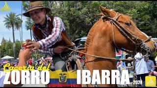  caceria del ZORRO  DESFILE  ️ Ibarra Ecuador 2024 4K