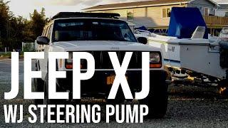 JEEP XJ: WJ Steering Pump Swap