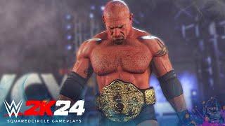 WWE 2K24 Goldberg Entrance w/ New Modded Championship | WWE 2K24 PC Mods