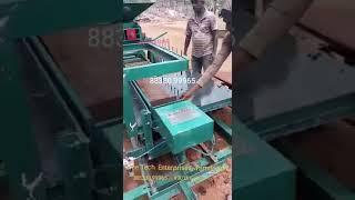 Clay brick machine