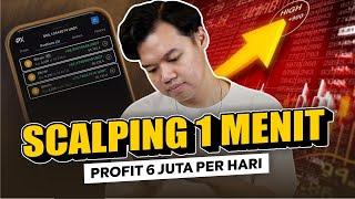 TIPS SCALPING 1 MENIT DARI 0 UNTUK PEMULA (FULL PRAKTEK REAL MARKET)