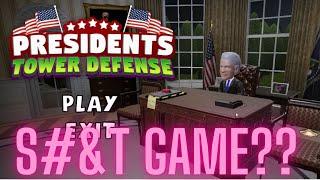Basement discourse plays Presidents Tower Defense