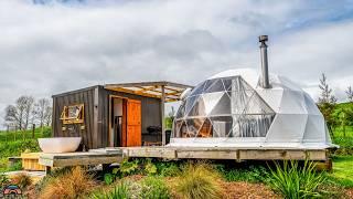 Unique Tiny Home - Geodesic Dome w/ Outbuilding