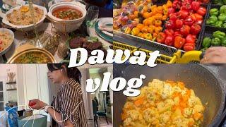 Hosting Big Dawat with 2 kids| 7 dishes banai| Nihari and Chicken Biryani Recipe| Canada Urdu Vlog