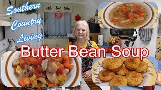 Butter Bean Soup  --   Fall Food Friday Collab With Moss Family TV