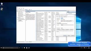 How to  Disable Windows Automatic Updates on Windows 10
