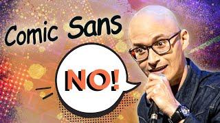 Font Nightmare: Comic Sans Roasted! | Eric Schwartz: Delivery (CLIP) | Stand Up Comedy