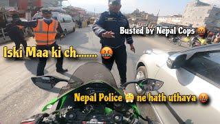 Nepal police se hui Ladai|Zx10r ko kr dia seize@rajkumarthapamagar32 @alishakhadgi9769