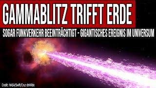 Gammablitz trifft die Erde - Sogar Funkverkehr beeinträchtigt - Gigantisches Ereignis im Universum