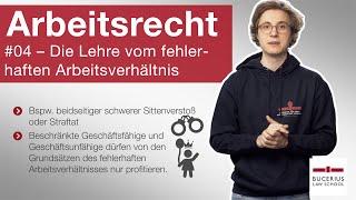 Das fehlerhafte Arbeitsverhältnis | Arbeitsrecht | #04