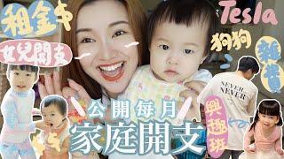 VLOG‍‍‍家庭開支大公開在香港養兩個小孩+兩隻狗每月要花多少錢國際學校學費/興趣班+生活雜費詳細分享🫢每月開支高達XXXSuenn Wong (部份合作)