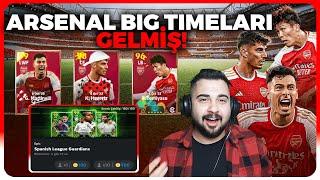 ARSENAL BIG TIMELARI VE 102 CARLOS-101 A.FERER,XABI ALONSO GELMİŞ! EFOOTBALL 2024 MOBİLE