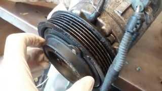 How to check A/C compressor clutch