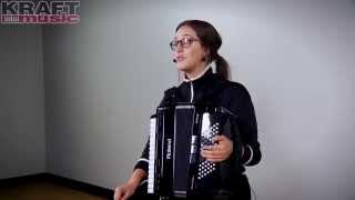 Kraft Music - Roland FR-1x V-Accordion Demo with Alicia Baker