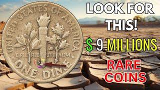 Top 10 Rare Roosevelt Dimes In Circulation ;The Ultra Rare Coins Everyone Wants!