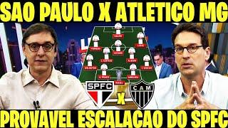 SPFC INFO - SÃO PAULO X ATLETICO MG - ZUBELDIA CONFIRMA ESCALAÇÃO! - NOTICIAS DO SPFC E+