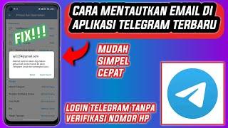 Cara Menautkan Email Kita Di Aplikasi Telegram | Login Telegram Tanpa Verifikasi Nomor Telepon