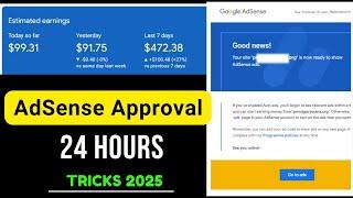 Google Adsense Approval Trick 2025 @WebKaro