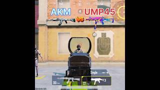 ump vs akm Damage  #pubg #pubgpawar of gaming