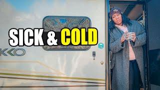 I AM SICK (fighting sickness & cold living in my camper van) – RV Life