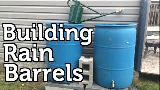 Installing a Rain Barrel for Beginners