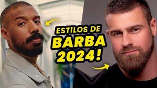 BARBA 2024: 4 Estilos de Barba que estão EM ALTA pro VISUAL do HOMEM | Glow Up Masculino