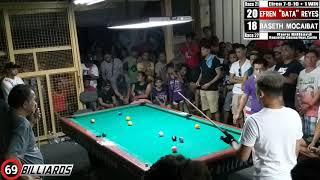 (6) Baseth "Kingpin" Mocaibat Vs Efren "Bata" Reyes (Dasmarinas Cavite)