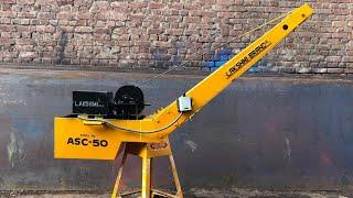 Mini Crane ASC-50 ||  Material Lifting Machine | Monkey Crane | Lakshmi Brand ®