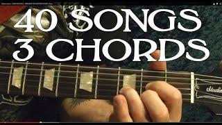 40 Rock Songs, 3 Chords Guitar Lesson