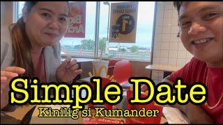 kinilig si Kumander,simple date at libreng masahe