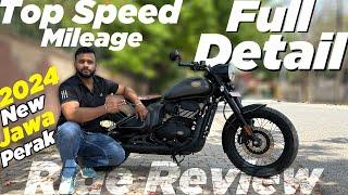 2024 New Updated Jawa Perak top speed Mileage and seating position