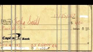 HOW TO WRITE A CHECK PROPERLY