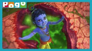 Little Krishna 🪈| Maakhan Ka Hungama  | Full Episode | Krishna Cartoon Stories | @PogoChannel