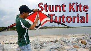 How To Assembly and Fly A Stunt Kite | Beginning