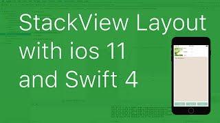 03-Auto layout with StackView in ios 11