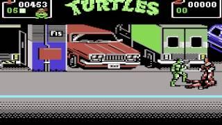 Teenage Mutant Hero Turtles - The Coin-op! Longplay (C64) [50 FPS]