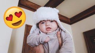 DAY IN THE LIFE WITH A NEWBORN AND A TODDLER VLOG | I HAVE HATERS?