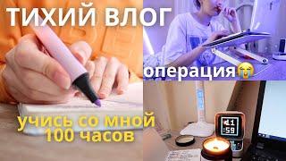 Учись Со Мной ТИХИЙ ВЛОГ одинокой девочки