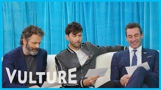 Jon Hamm, David Tennant, Michael Sheen Perform Dueling Hamlets