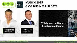KE Report March 2025 | G® Lubricant and Battery Development Updates