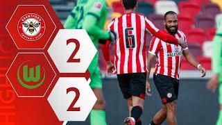 IVAN TONEY and BRYAN MBEUMO score WONDER GOALS!  | Brentford 2-2 Wolfsburg | Match Highlights