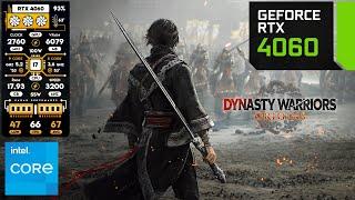 Dynasty Warriors: Origins on RTX 4060 - Crushing My 14-Core CPU!