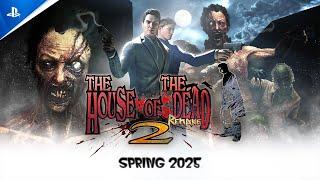 The House of the Dead 2: Remake - Announcement Trailer | PS5 & PS4 Games