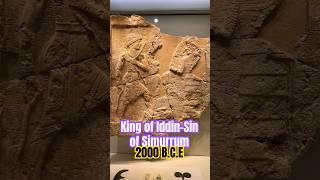 King Iddin-Sin of Simurrum Relief from 2000 BCE. #shortvideo #shortsfeed #shorts #reels #short #reel