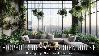 Bringing Nature Indoors: Biophilic Urban Garden House Inspiration