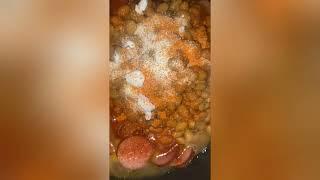 NEVER BRING DOWN SOMEONE COOKING *||~ YEP SAUGUS & PORK BEANS WHITE RICE *||~ ‍️