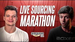 1 HOUR Live Sourcing MARATHON with Flips4Miles | Amazon FBA