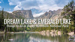 Hiking to Emerald Lake & Dream Lake | Best things to do in Rocky Mountain National Park Colorado