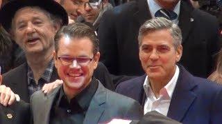 George Clooney, Matt Damon Berlinale 2014 | Premiere Monuments Men